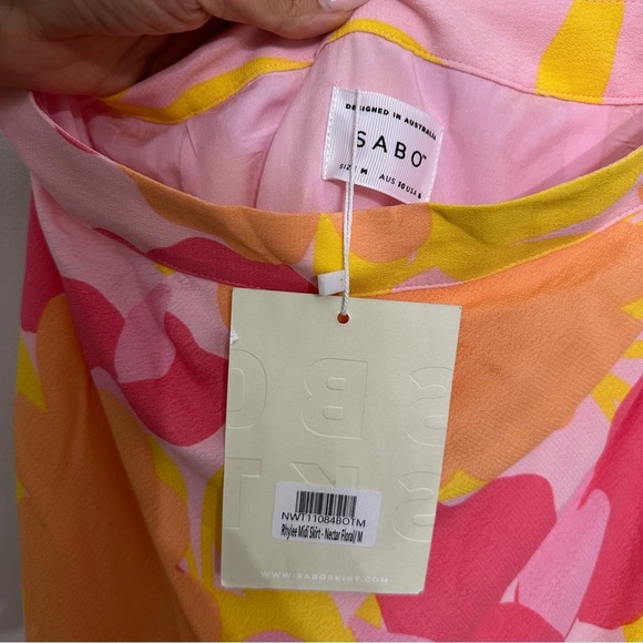 Sabo Rhylee Top and Skirt Set in Nectar Floral - Picture 8 of 9